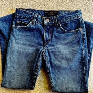 COPY - Juicy Couture low rise boot cut denim jeans dark blue fly front size 25X…